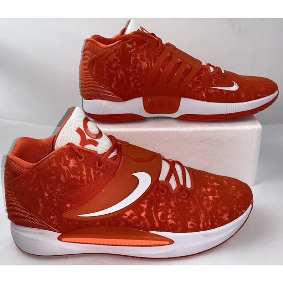 Nike KD14 TB Promo Basketball Shoes Team Orange White Mens Size 16 DM5040-802 - Picture 2 of 6